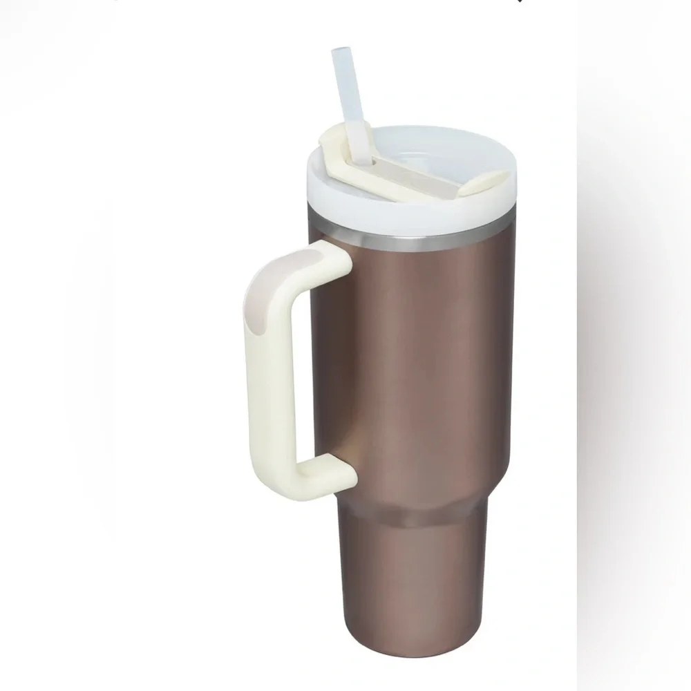 THE QUENCHER H2.0 FLOWSTATE TUMBLER | 40 OZ- Rose Quartz Glow - Picture 2 of 9